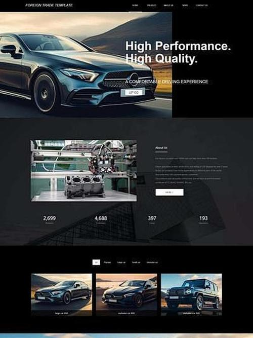 汽车网站制作(汽车网站制作平台)
