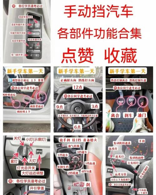 新手开手动挡车步骤 新手开手动挡教程